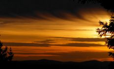 Sunset in New Hamshire
          by Heather Renyck.