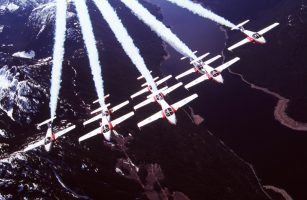 Canadian Snowbirds Formation Flying Demonstration Team.