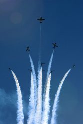Canadian Snowbirds Formation Flying Demonstration Team.