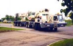 75 ton crane arrives.