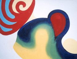 More mindless doodles - oils on
          canvas